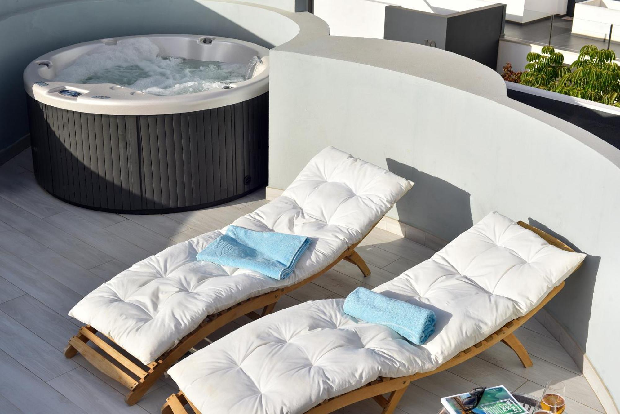 Luxury Aparment In Casilla De Costa With Jacuzzi- Follow The Sun La Oliva Luaran gambar